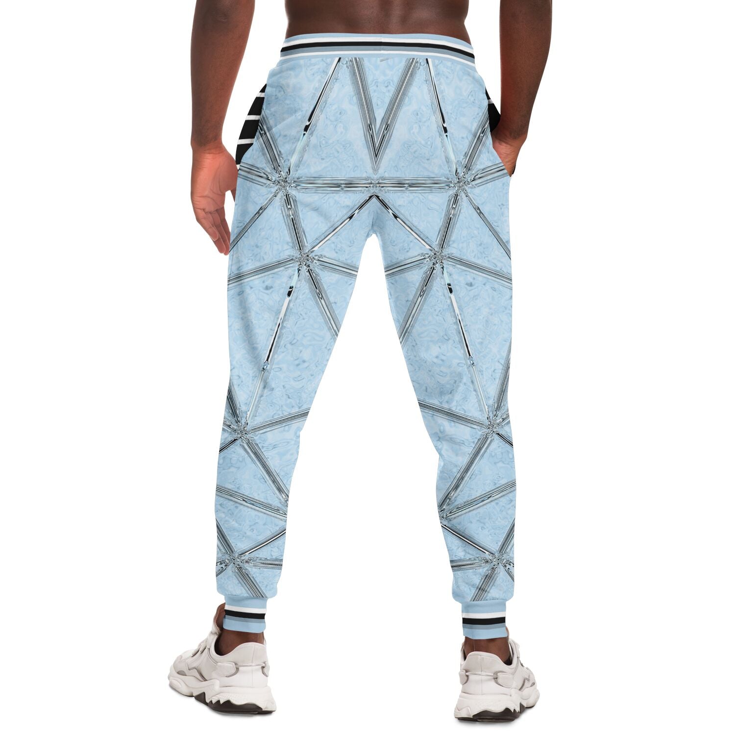 Blue Ice Igloo Geo Dome Eco-Poly Unisex Joggers
