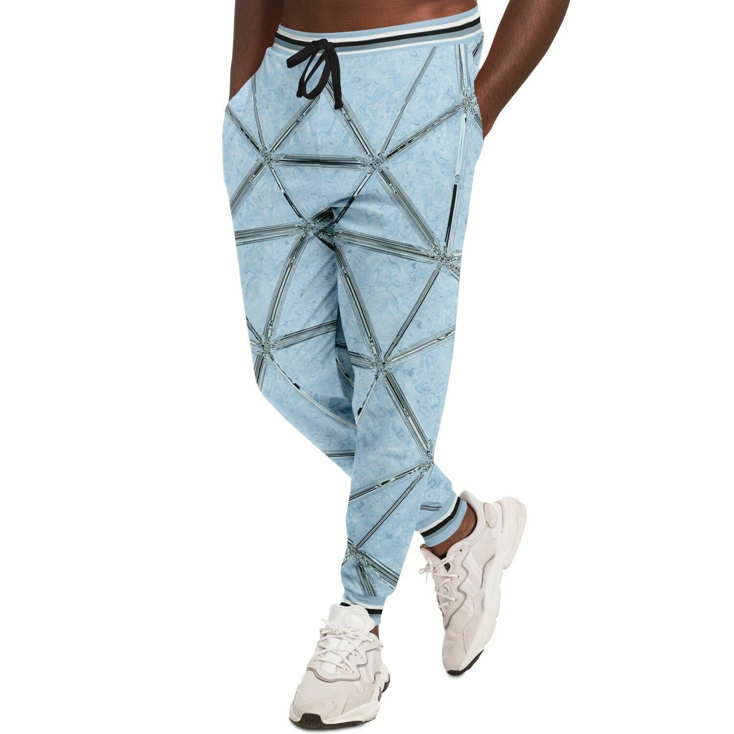 Blue Ice Igloo Geo Dome Eco-Poly Unisex Joggers