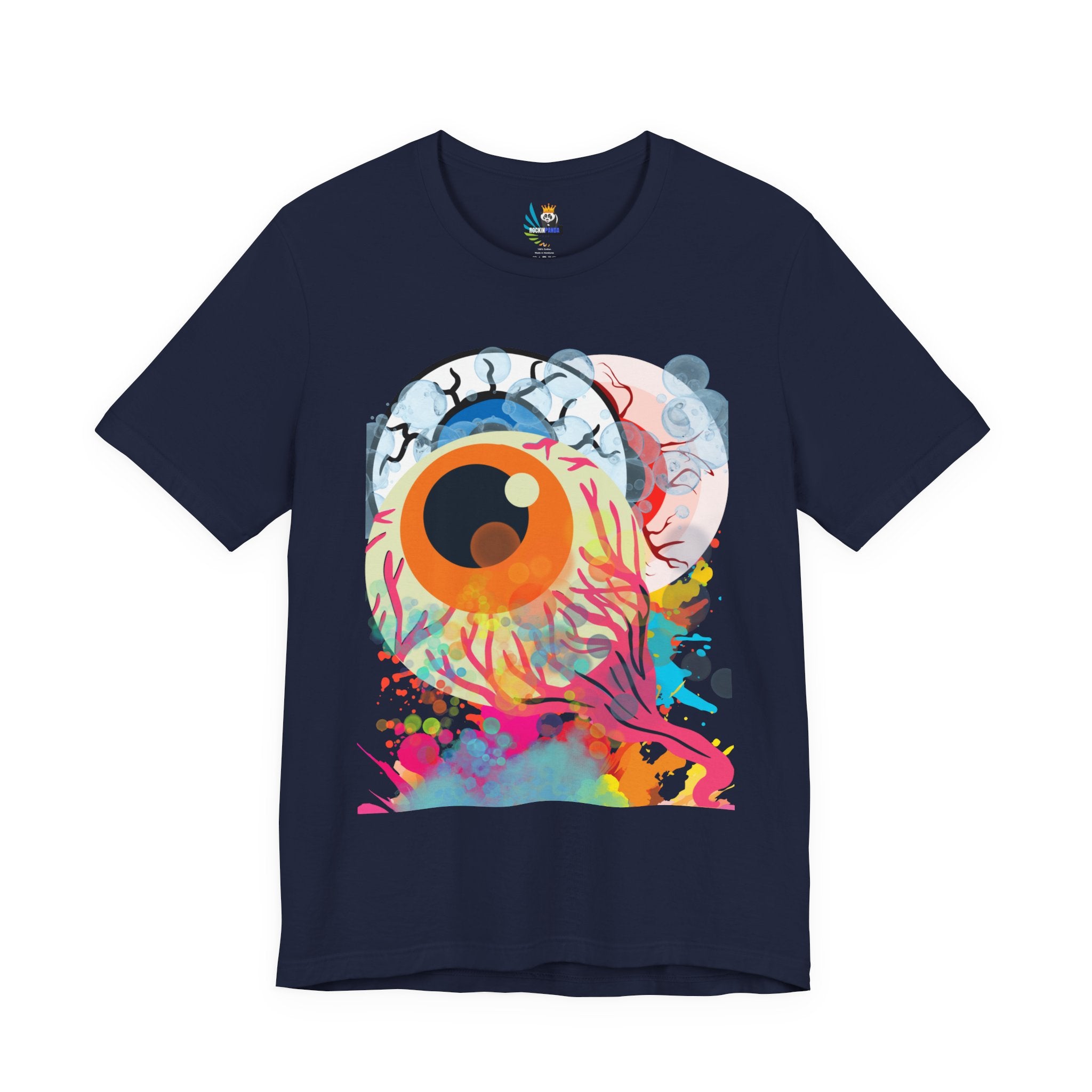 Eyes in Abstract Short Sleeve Unisex Tee