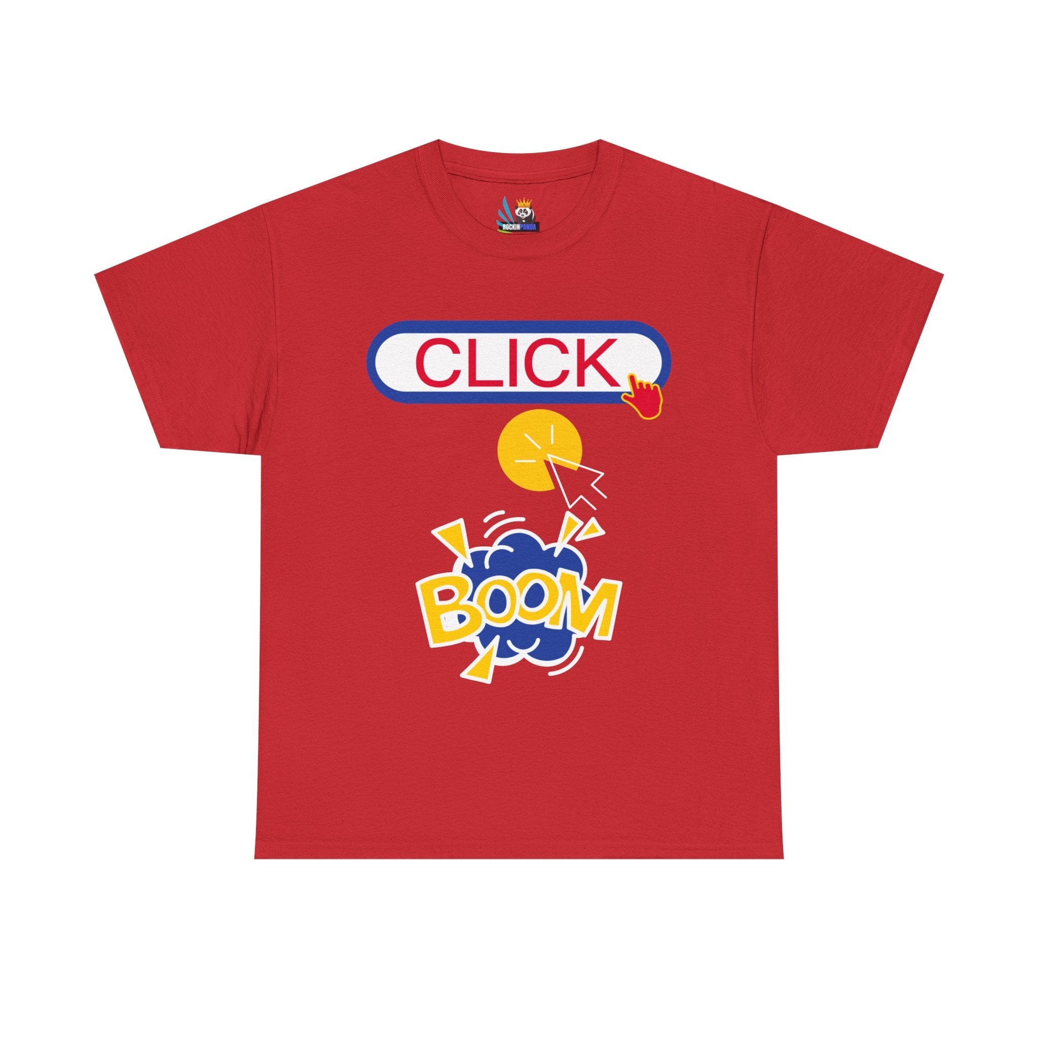 Click Click Boom Heavyweight Unisex Tee