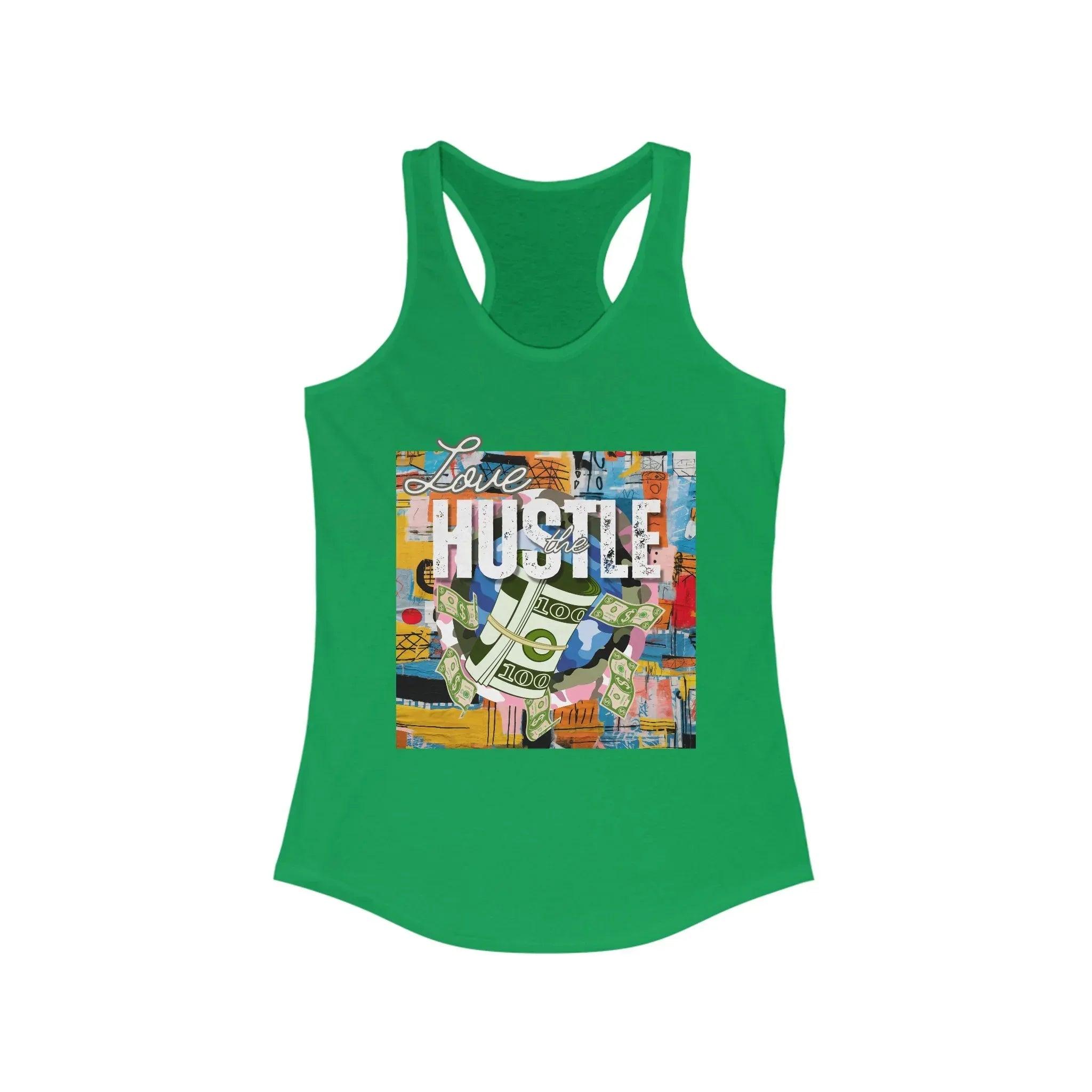 Love the Hustle Racerback Tank Top – Women&