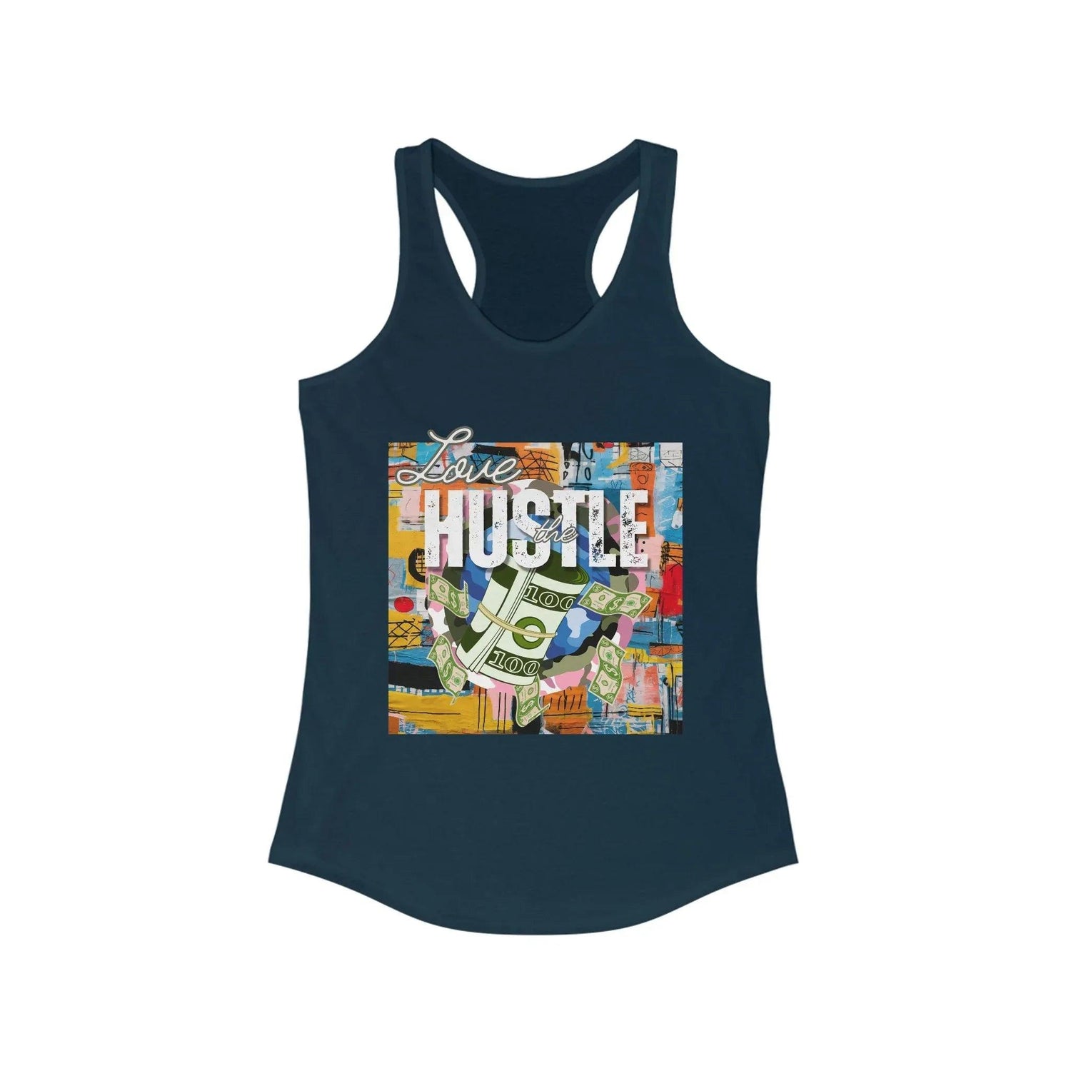 Love the Hustle Racerback Tank Top – Women&