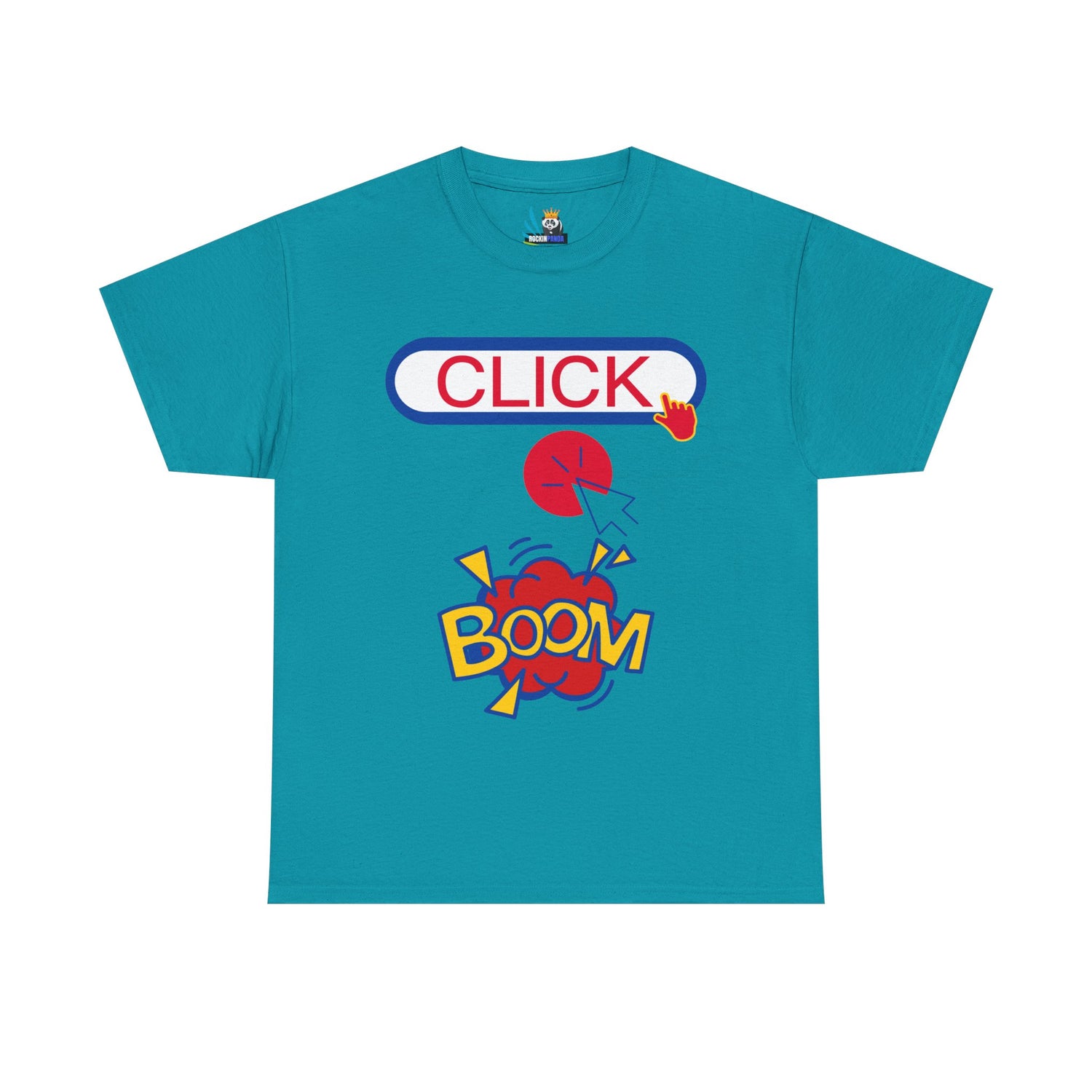 Click Click Boom Heavyweight Unisex Tee