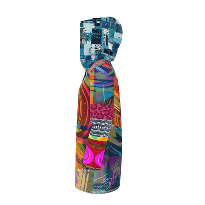 Electric Street Carnival Womens Hooded Rain Jacket