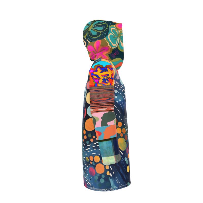 Blue Splendor of the Universe Womens Hooded Rain Jacket