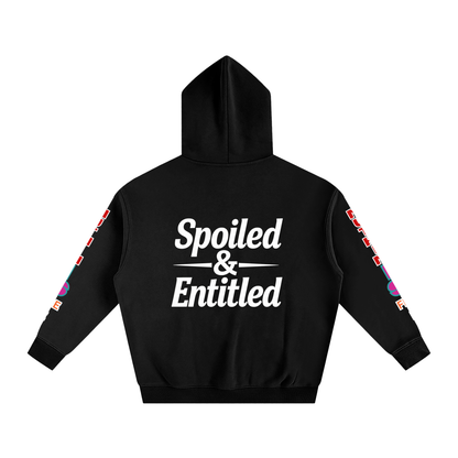 Spoiled &amp;  Entitled™ + STL Oversized Fleeced Hoodie