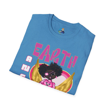 Earth Angel Natural Hair Unisex Softstyle T-Shirt
