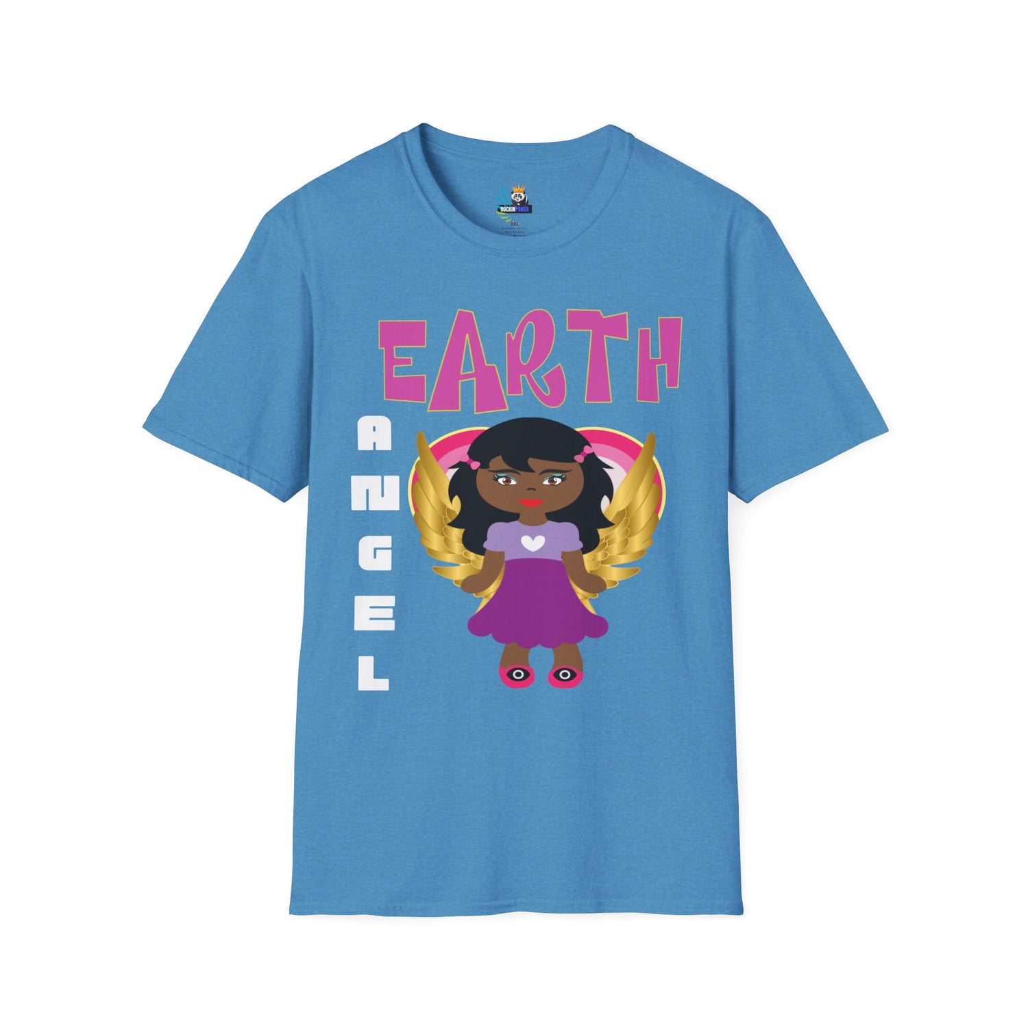 Earth Angel Black Girl Magic Unisex Softstyle T-Shirt