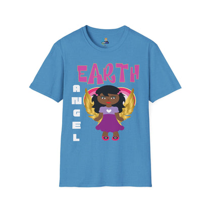 Earth Angel Black Girl Magic Unisex Softstyle T-Shirt