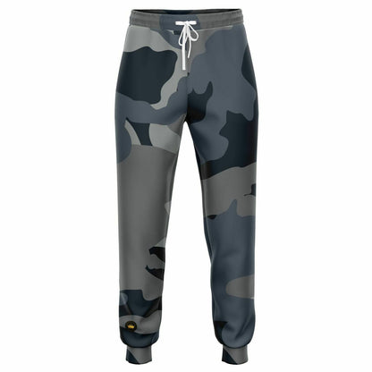 Black Dusk Eco-Poly Camo Joggers