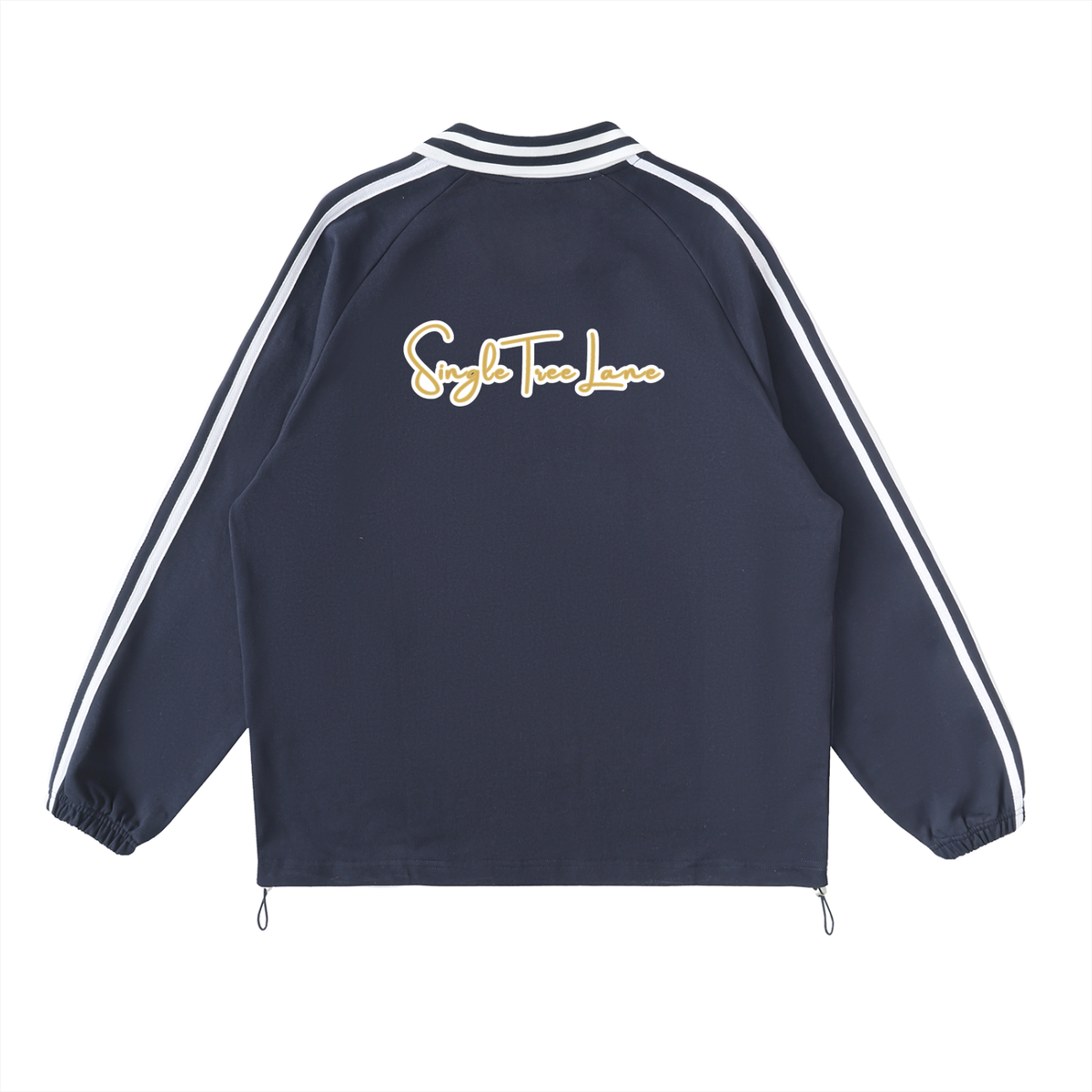 Spoiled &amp;  Entitled™ + STL Contrast Striped Collar Sweatshirt