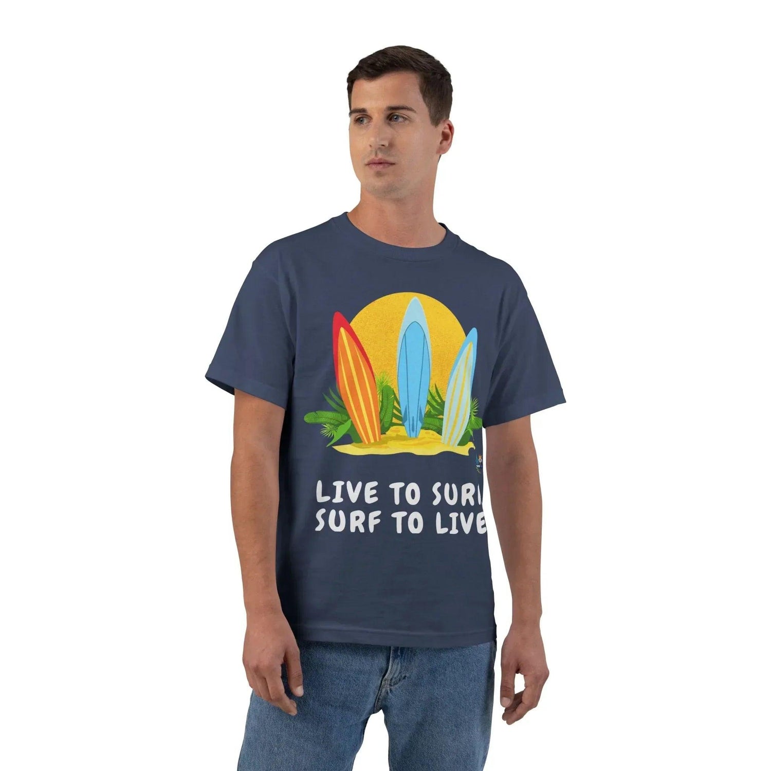 Live to Surf Heavyweight Tee