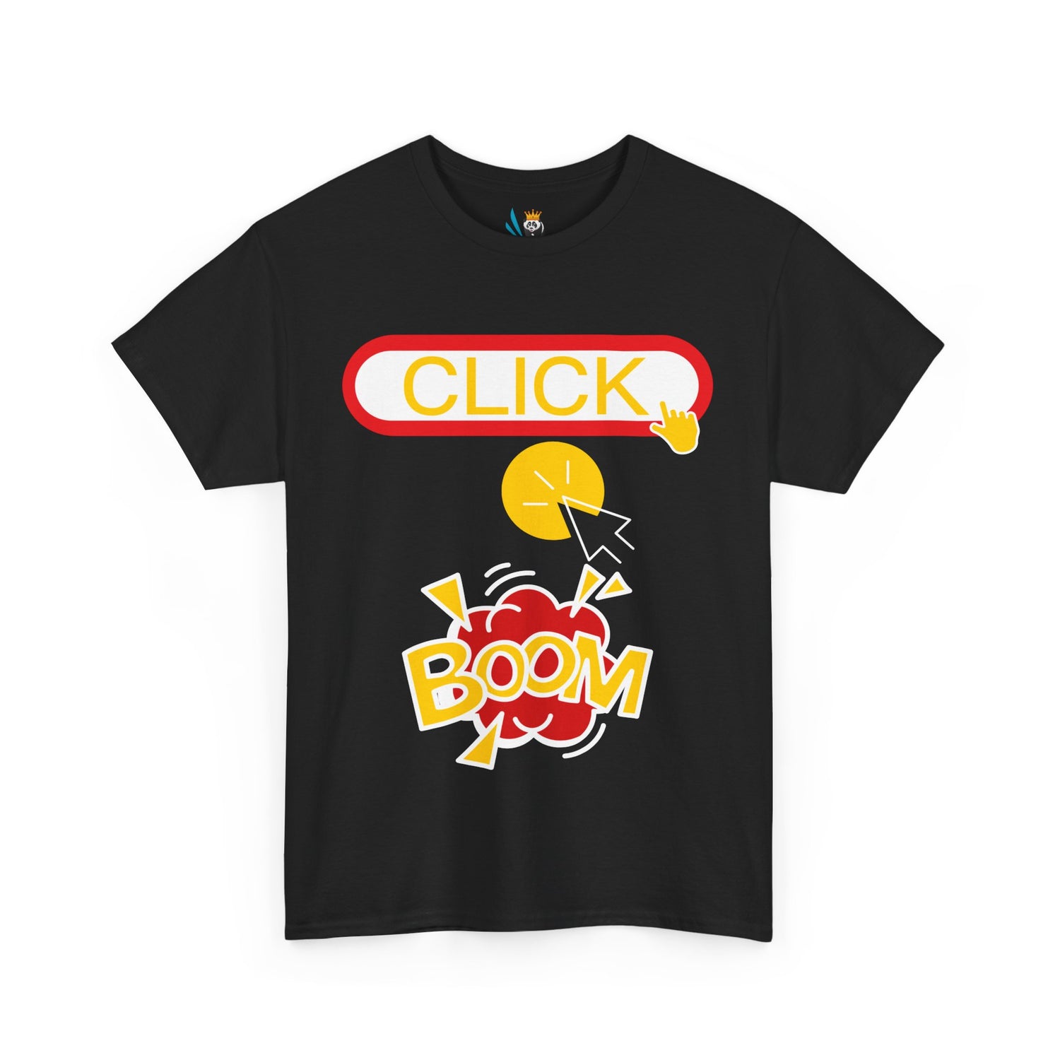 Click Click Boom Heavyweight Unisex Tee