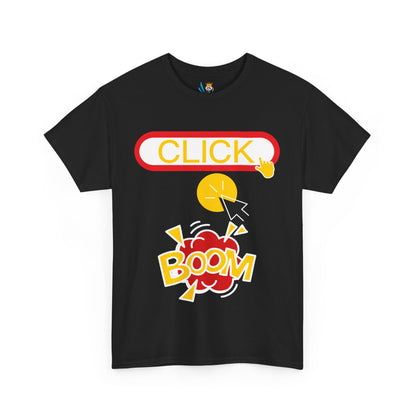 Click Click Boom Heavyweight Unisex Tee