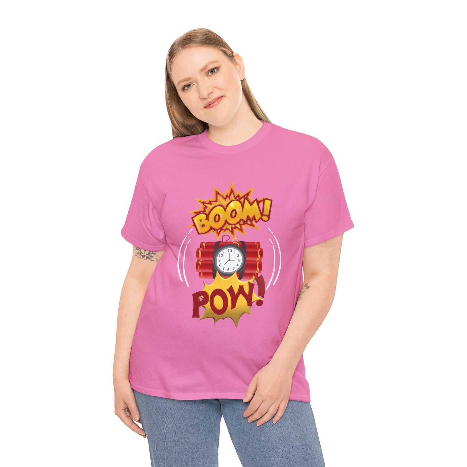 Boom Boom POW Heavyweight Unisex Tee