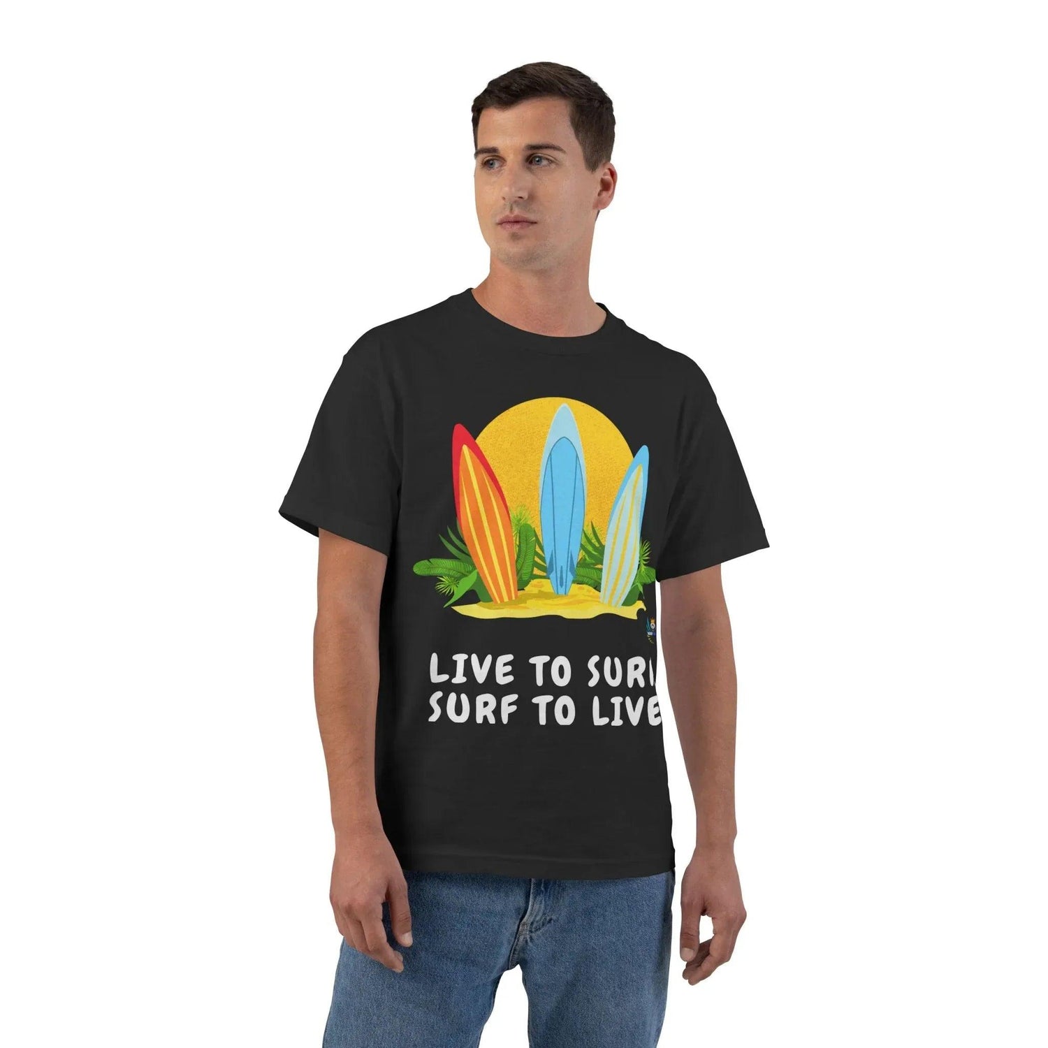 Live to Surf Heavyweight Tee