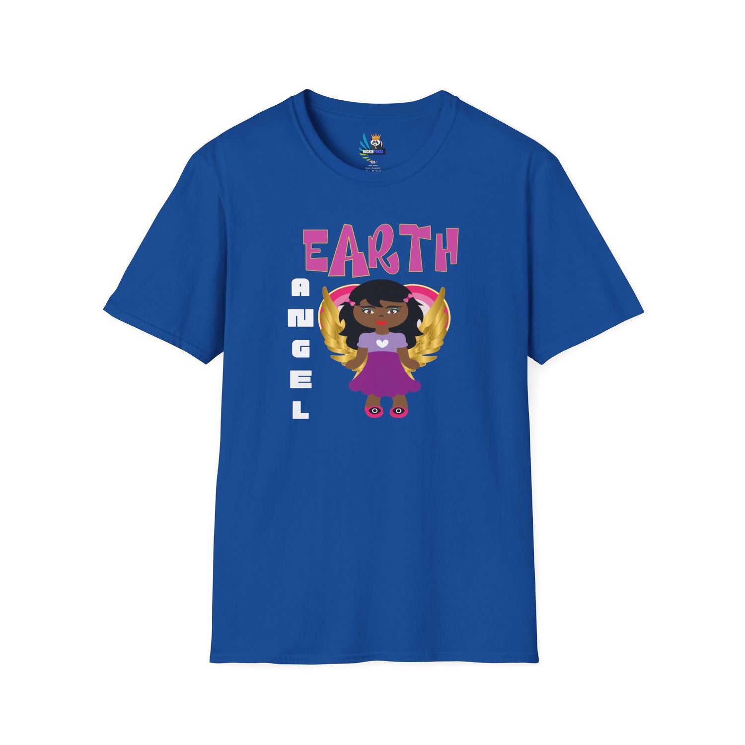 Earth Angel Black Girl Magic Unisex Softstyle T-Shirt