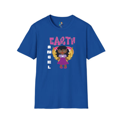 Earth Angel Black Girl Magic Unisex Softstyle T-Shirt