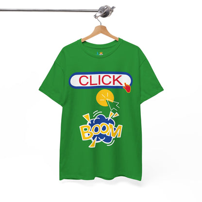 Click Click Boom Heavyweight Unisex Tee