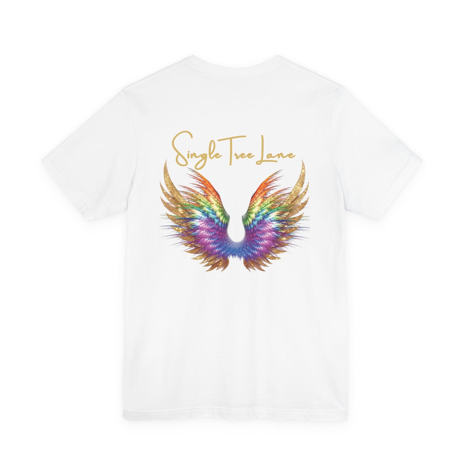 I am Love Angel Wings Short Sleeve Tee