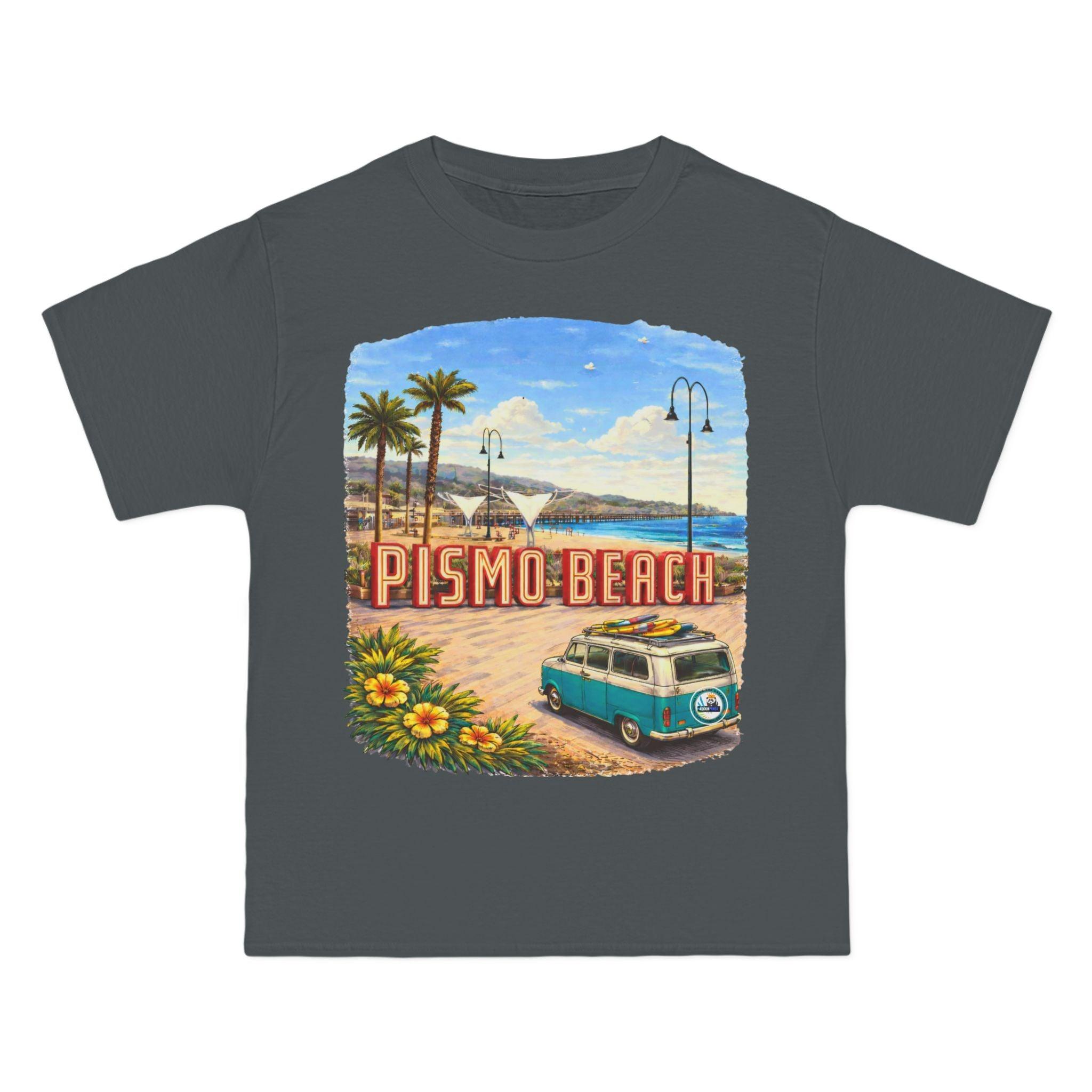 Welcome to Pismo Beach - Hippie Bus Edition - Heavyweight Tee