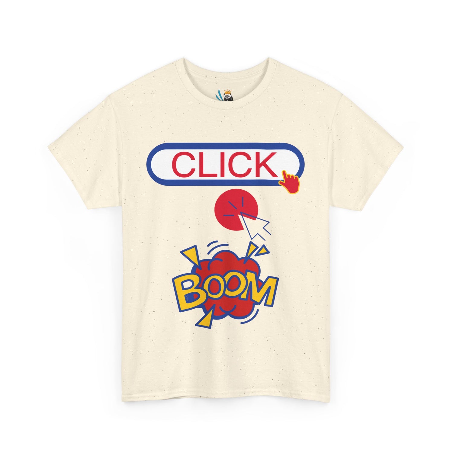 Click Click Boom Heavyweight Unisex Tee