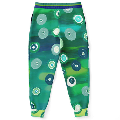 Blue Marine Ocean Eyes Eco-Poly Unisex Joggers