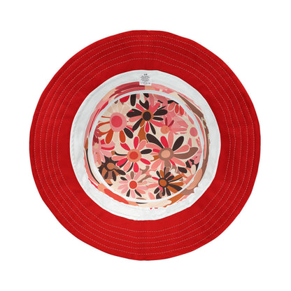 Sorbet &amp; Spice Flower Power Vibrant Bucket Hat