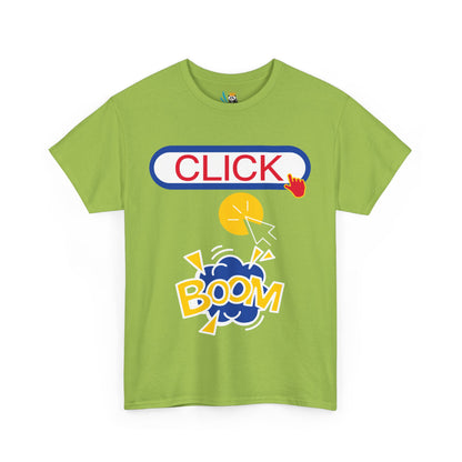 Click Click Boom Heavyweight Unisex Tee
