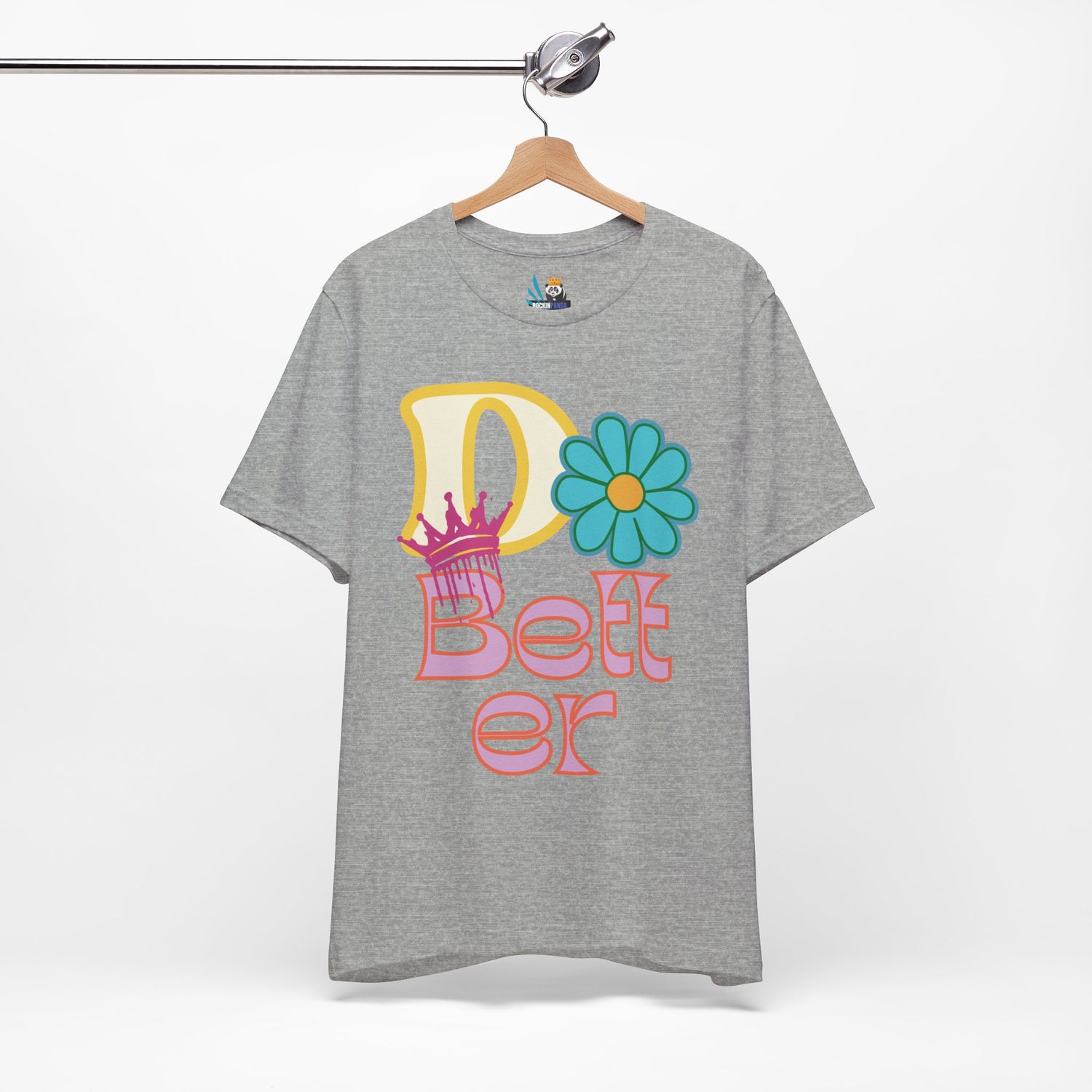 Do Better Hippie Vibe Floral Short Sleeve Tee