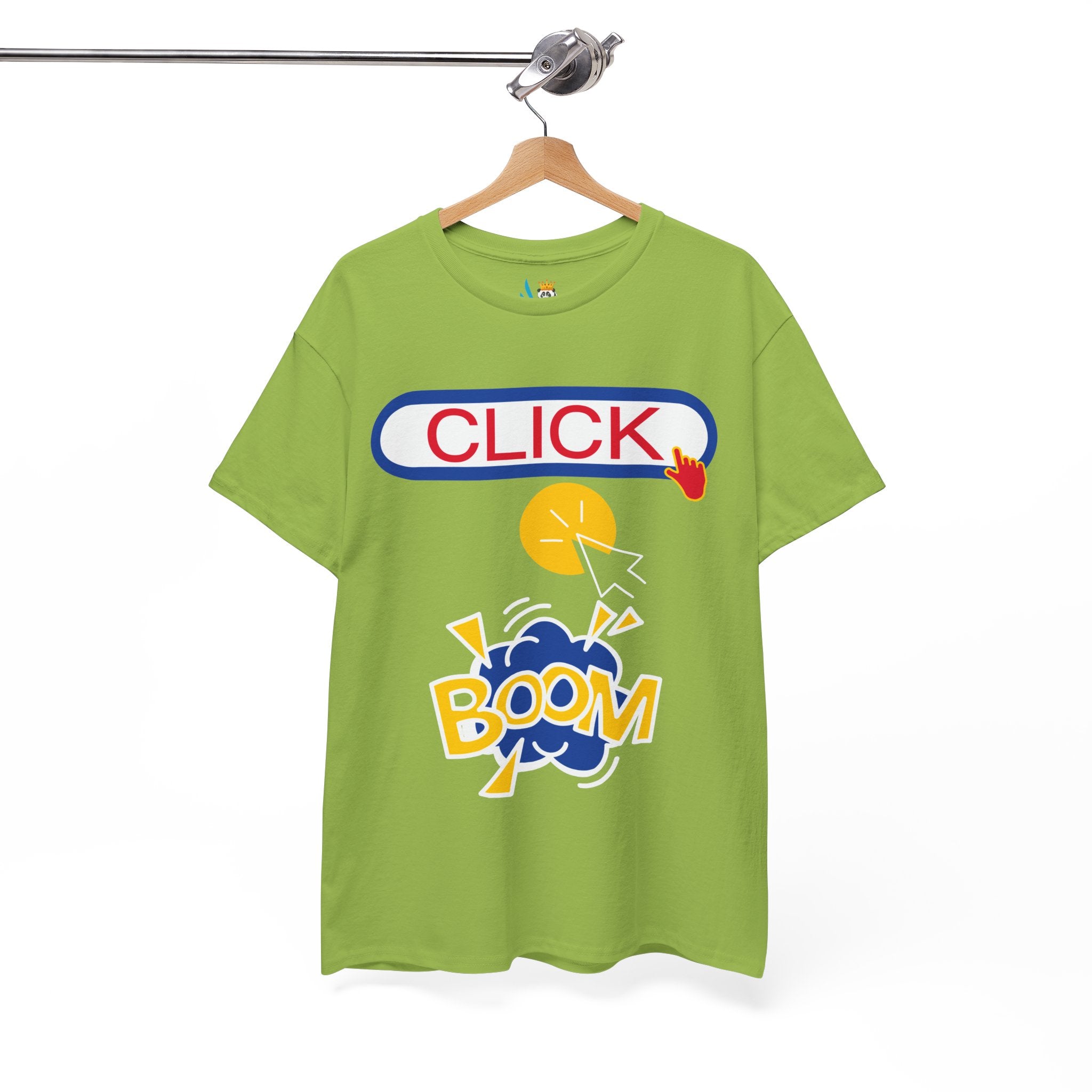 Click Click Boom Heavyweight Unisex Tee