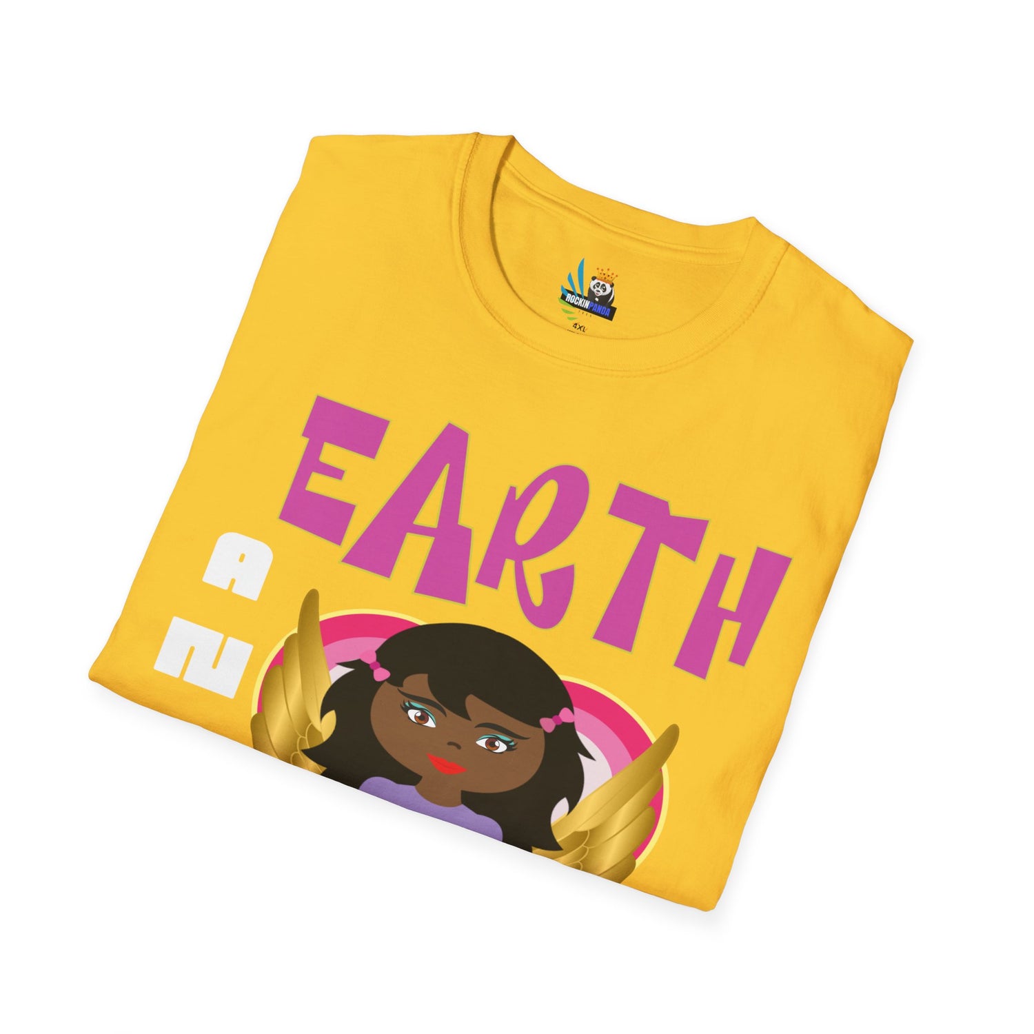 Earth Angel Black Girl Magic Unisex Softstyle T-Shirt
