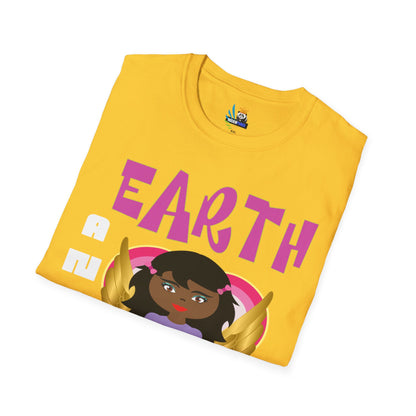 Earth Angel Black Girl Magic Unisex Softstyle T-Shirt