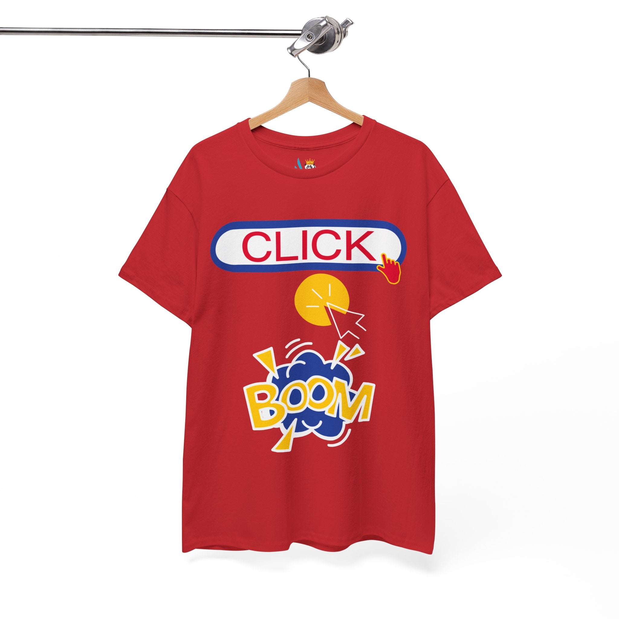 Click Click Boom Heavyweight Unisex Tee