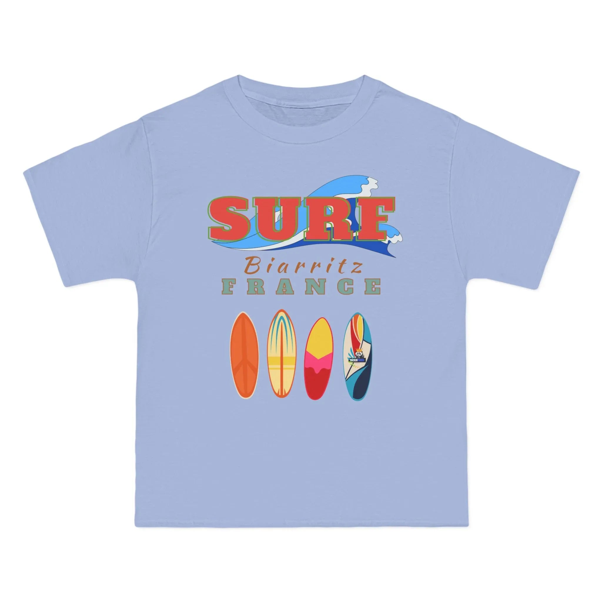 Light blue t-shirt with &