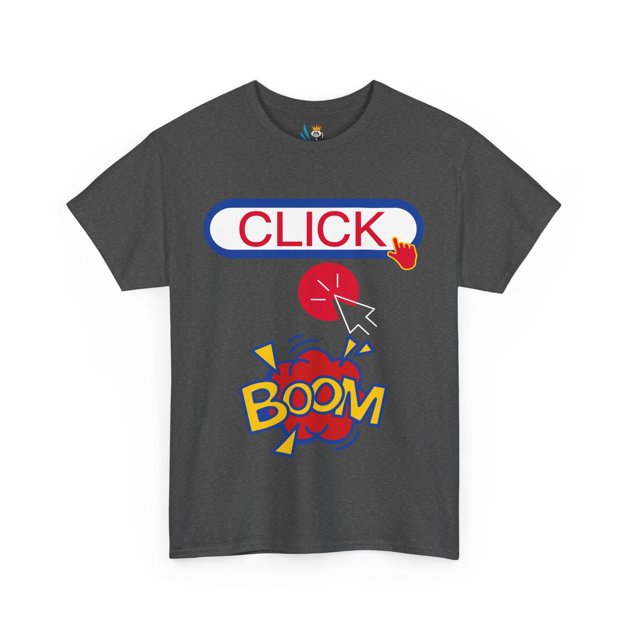 Click Click Boom Heavyweight Unisex Tee