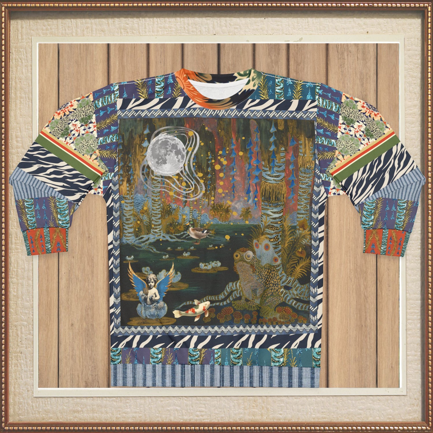 Wiosna Waterway in Deco Fantasy Unisex Sweatshirt (Gold Label)