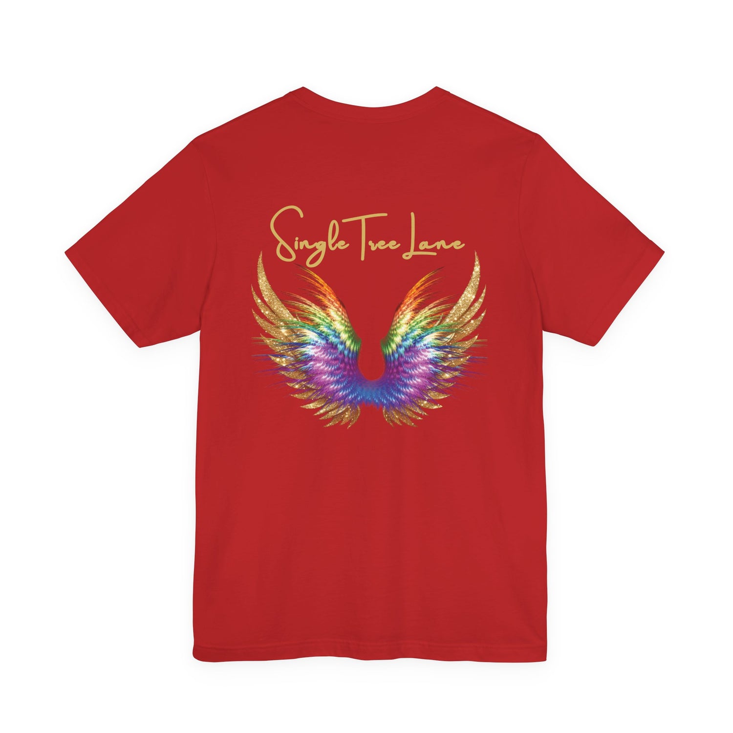 I am Love Angel Wings Short Sleeve Tee