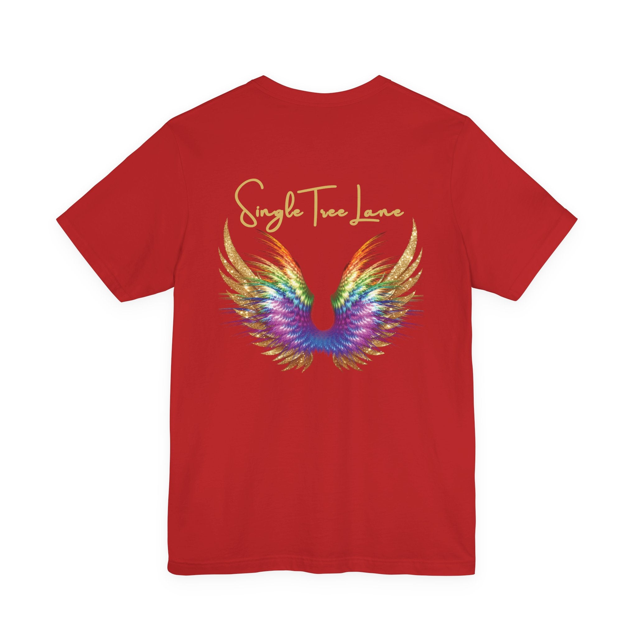 I am Love Angel Wings Short Sleeve Tee