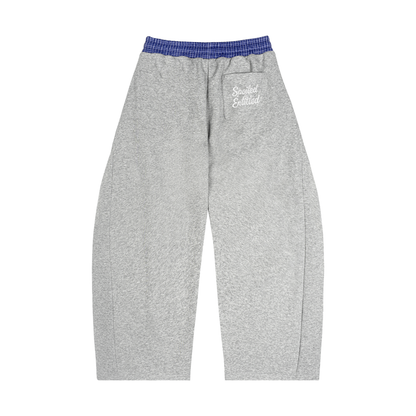 Spoiled &amp;  Entitled™ + STL Plaid Waistband Barrel Sweatpants