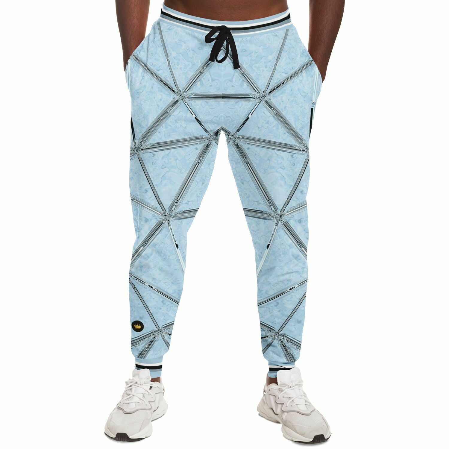 Blue Ice Igloo Geo Dome Eco-Poly Unisex Joggers
