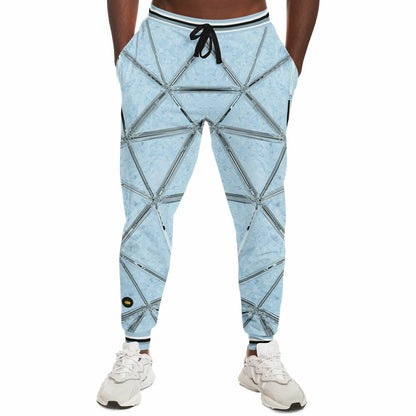 Blue Ice Igloo Geo Dome Eco-Poly Unisex Joggers