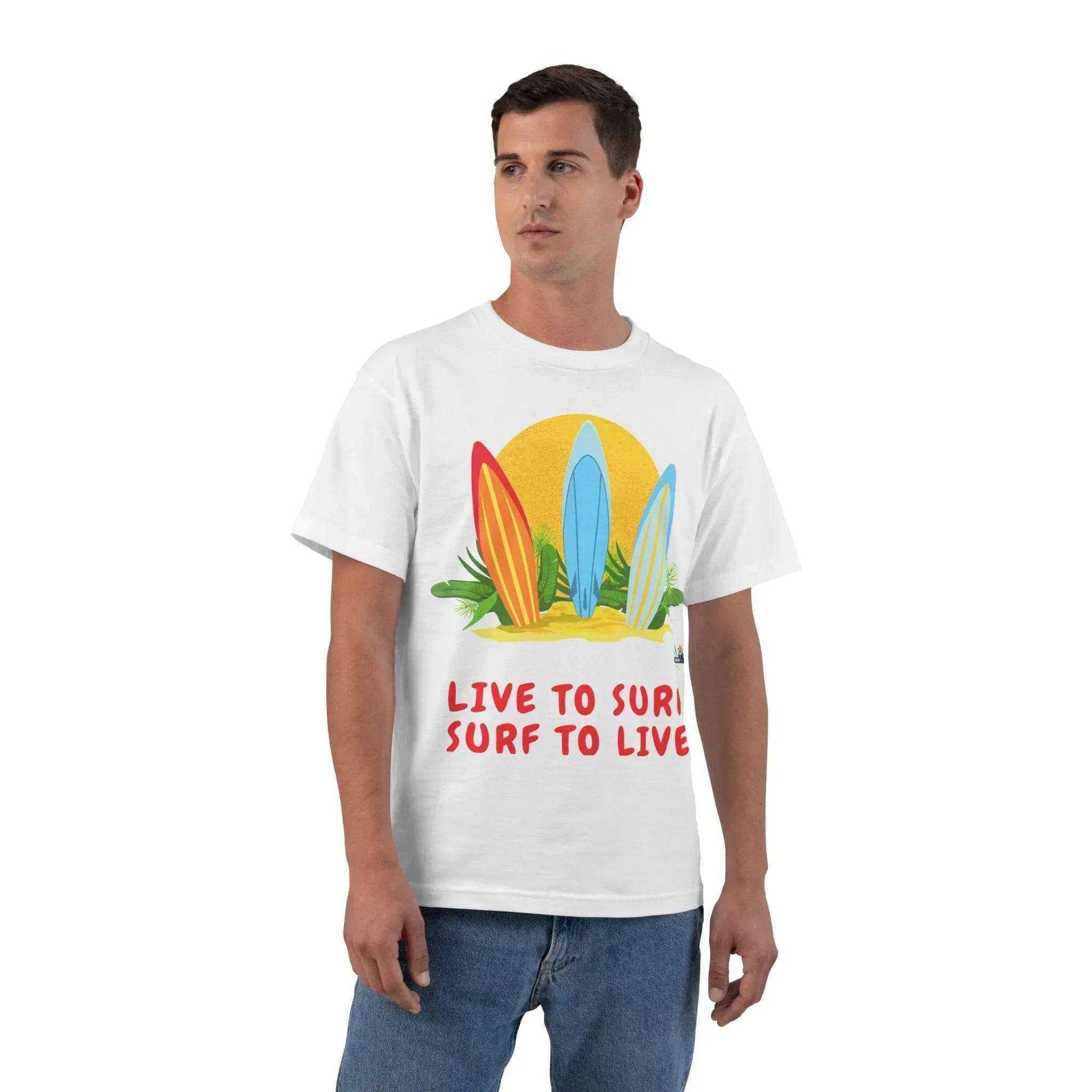 Live to Surf Heavyweight Tee