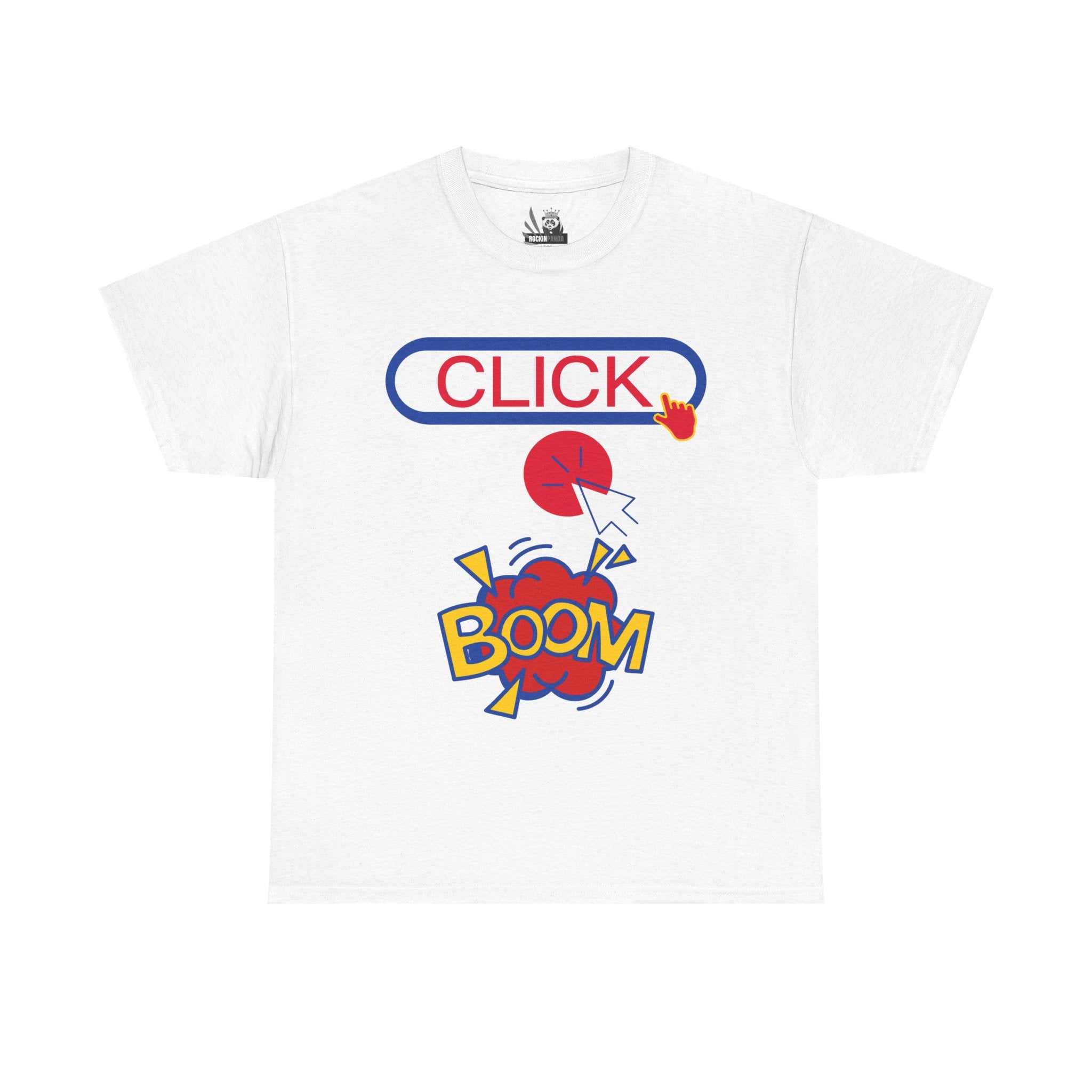 Click Click Boom Heavyweight Unisex Tee