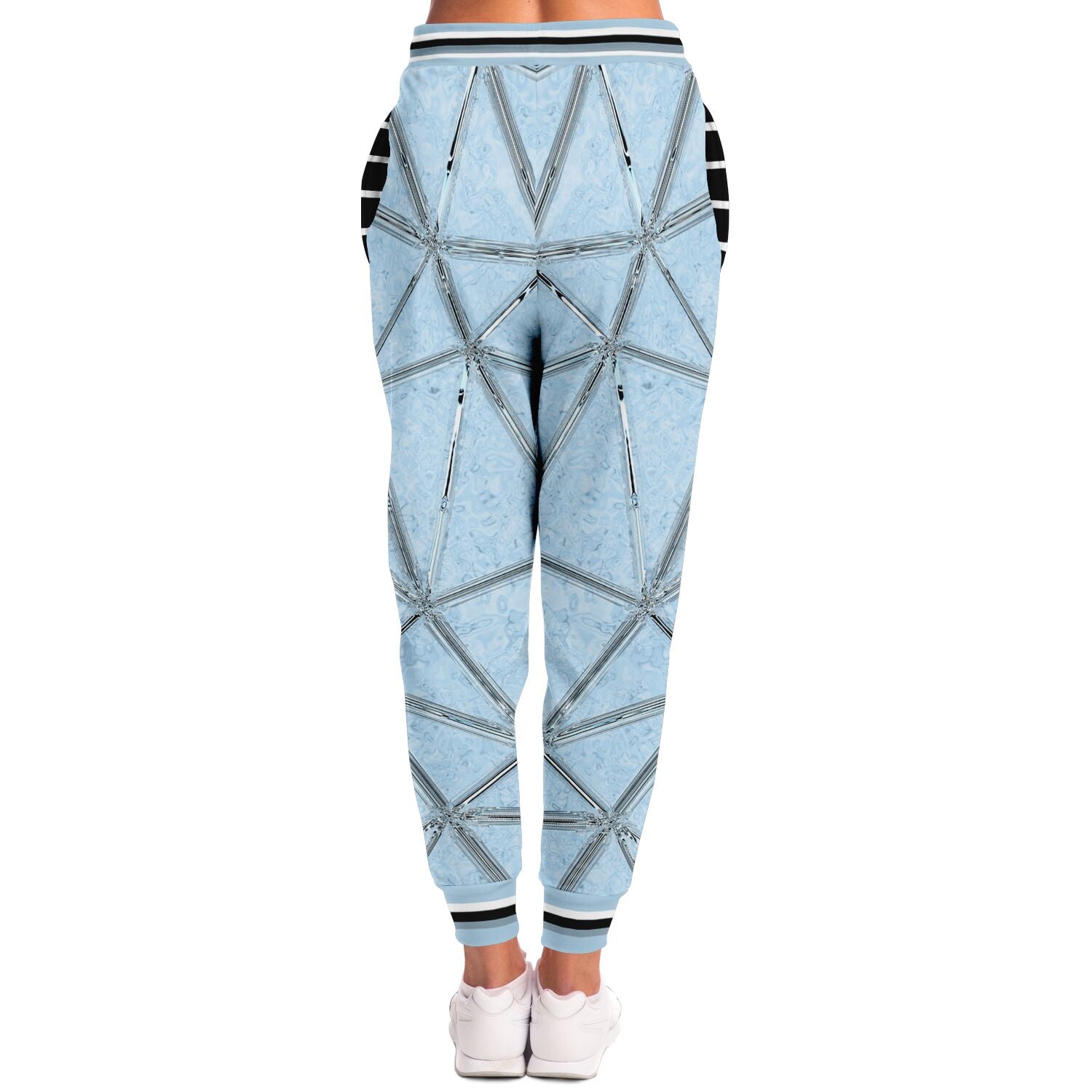 Blue Ice Igloo Geo Dome Eco-Poly Unisex Joggers