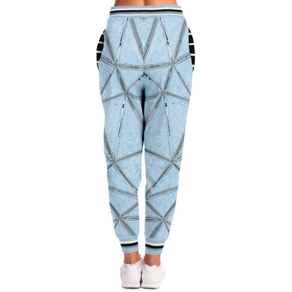 Blue Ice Igloo Geo Dome Eco-Poly Unisex Joggers