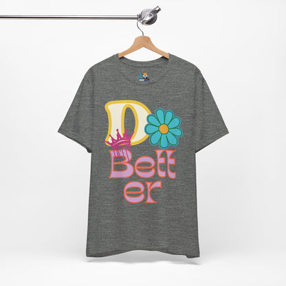 Do Better Hippie Vibe Floral Short Sleeve Tee