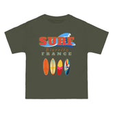 Army green t-shirt with &