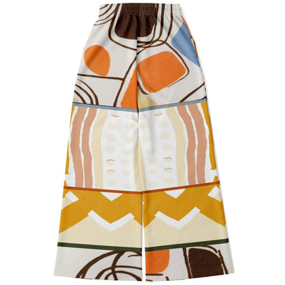 Concrete Jungle Eco-Poly Abstract Eco-Poly Geo Wide Leg Pants