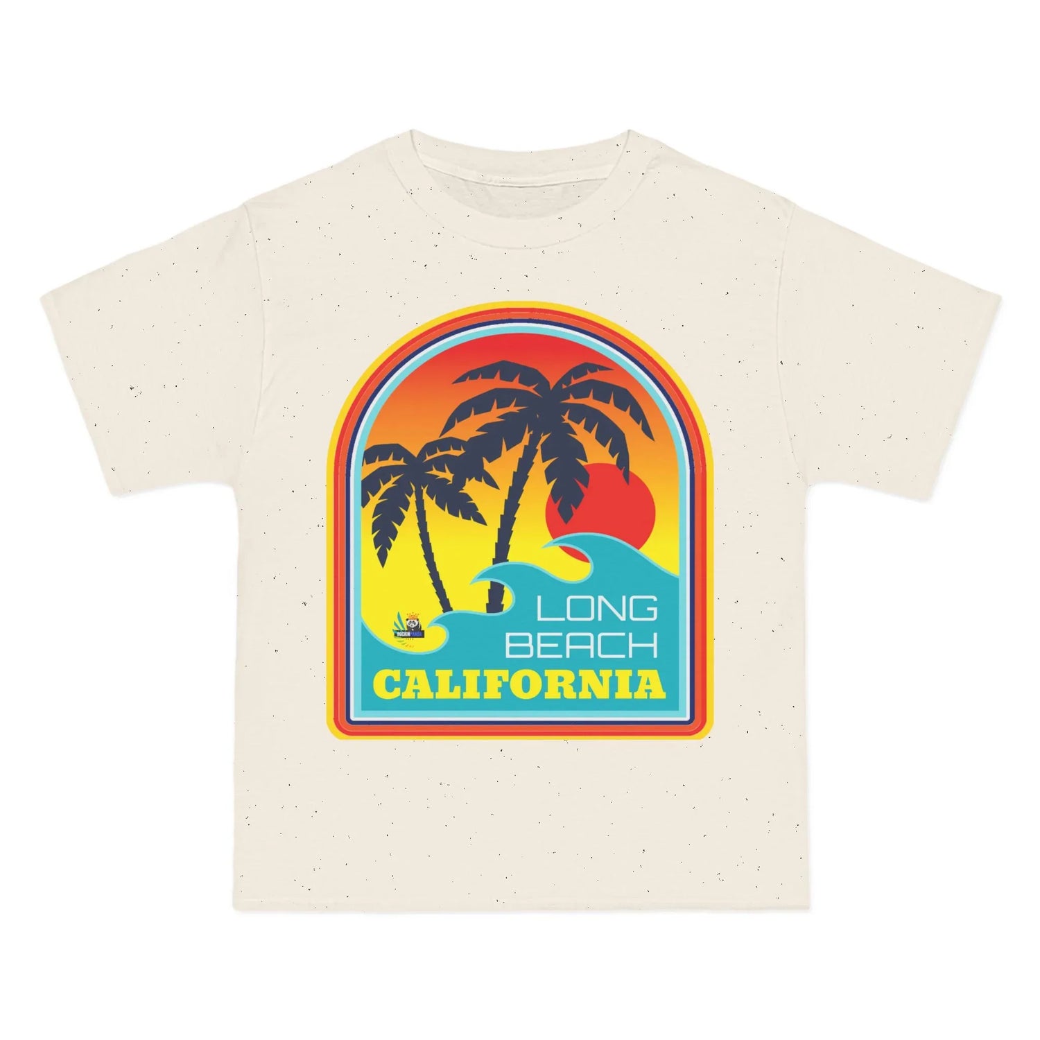 Beige t-shirt with a &